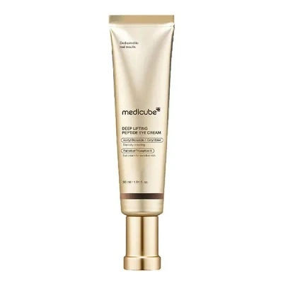 کرم دور چشم لیفتینگ و جوانساز پپتاید مدی کیوب/مدیکیوب medicube Deep Lifting Peptide Eye Cream حجم 30 میل